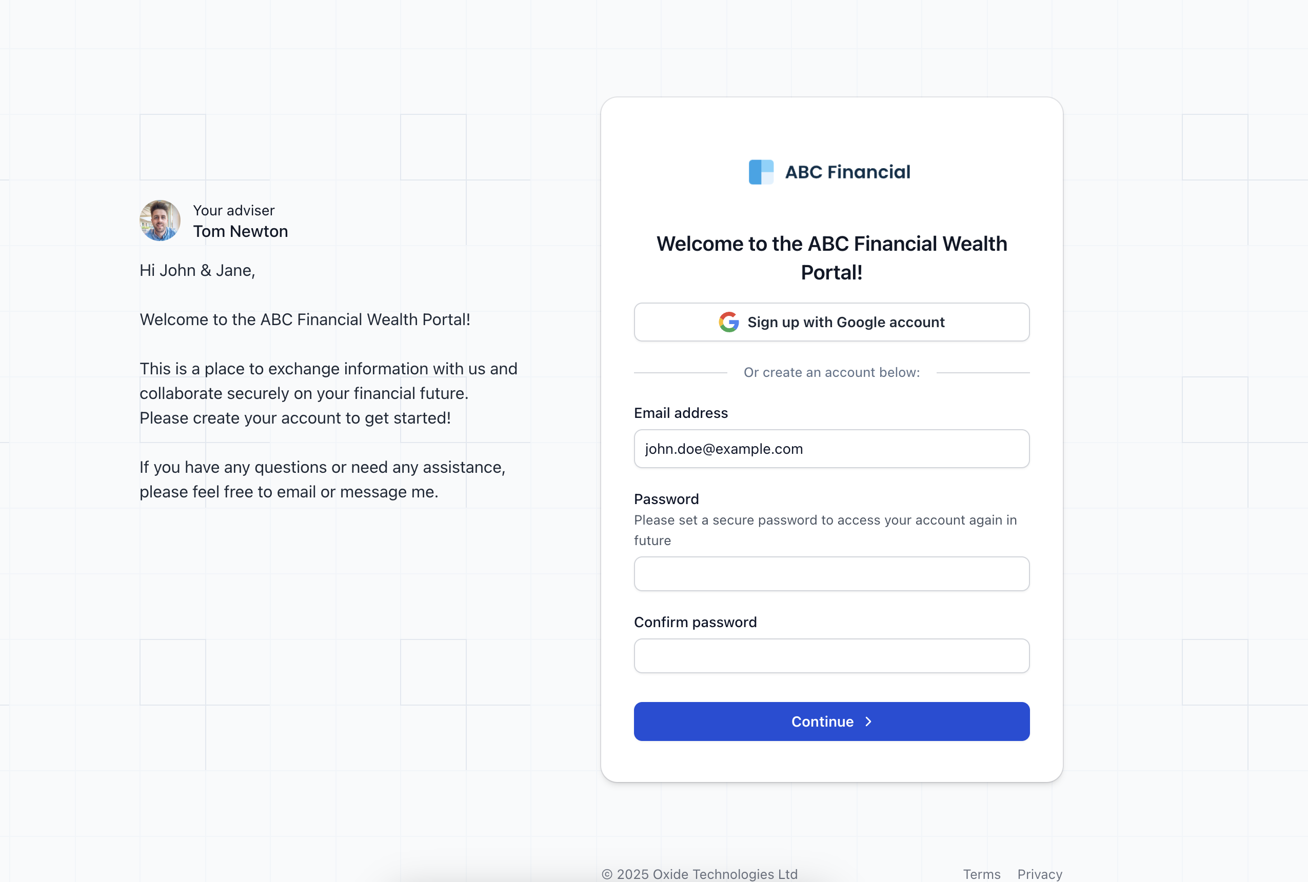 Product screenshot